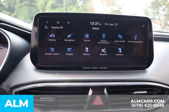 Photo of 2023 Calypso Red Hyundai SANTA FE