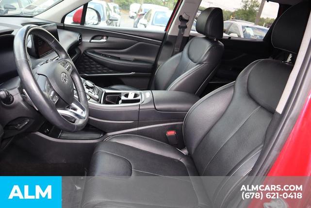 Photo of 2023 Calypso Red Hyundai SANTA FE