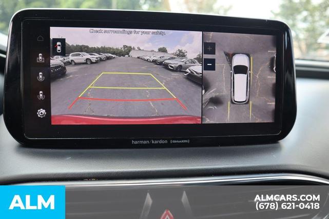 Photo of 2023 Calypso Red Hyundai SANTA FE