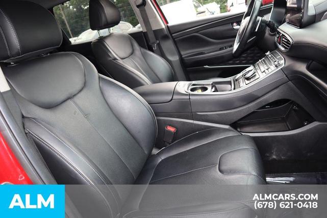 Photo of 2023 Calypso Red Hyundai SANTA FE