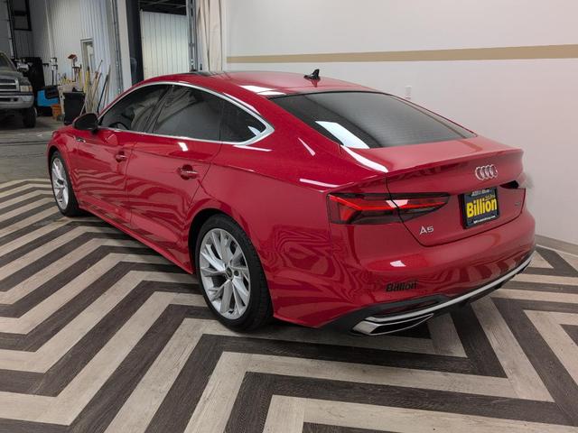 Photo of 2022 Tango Red Metallic Audi A5 Sportback
