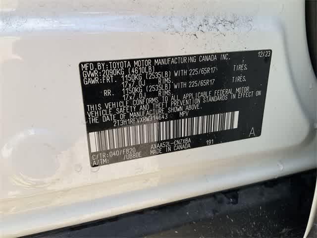 Photo of 2024 Ice Cap Toyota RAV4