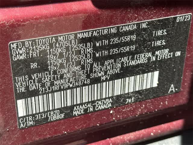 Photo of 2023 Ruby Flare Pearl Toyota RAV4