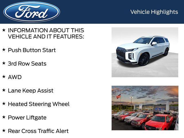 Photo of 2024 Hyper White Hyundai PALISADE
