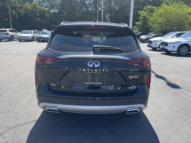 Photo of 2025 Black Obsidian INFINITI QX50