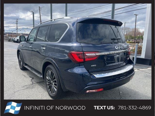 Photo of 2024 Hermosa Blue INFINITI QX80