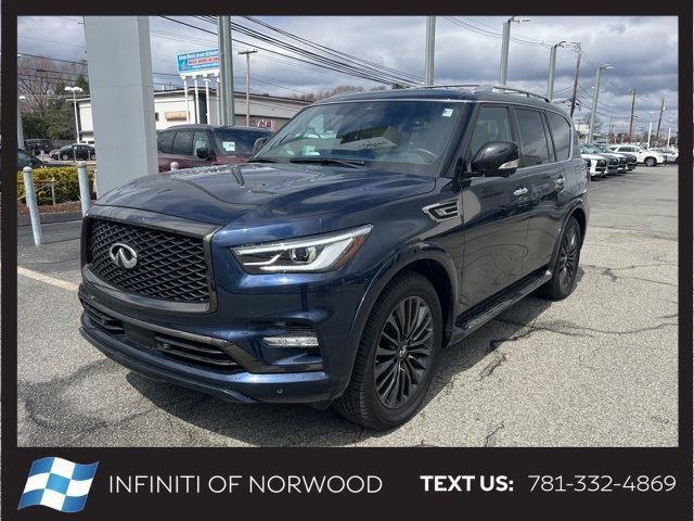 Photo of 2024 Hermosa Blue INFINITI QX80