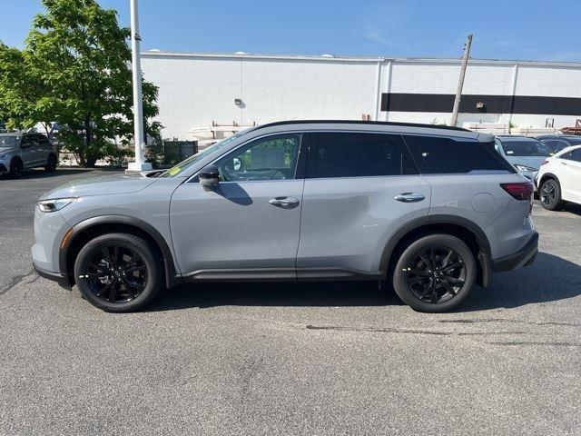 Photo of 2025 Harbor Gray INFINITI QX60