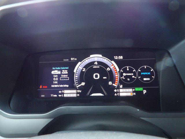 Photo of 2025 Midnight Black Metallic Toyota Tundra Hybrid