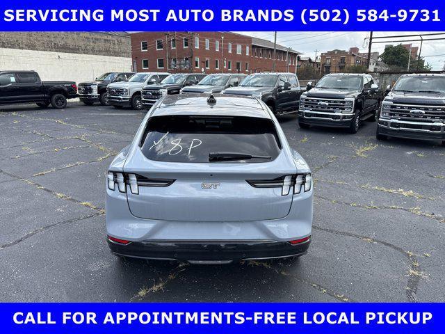 Photo of 2025 Glacier Gray Metallic TriCoat Ford Mustang Mach-E