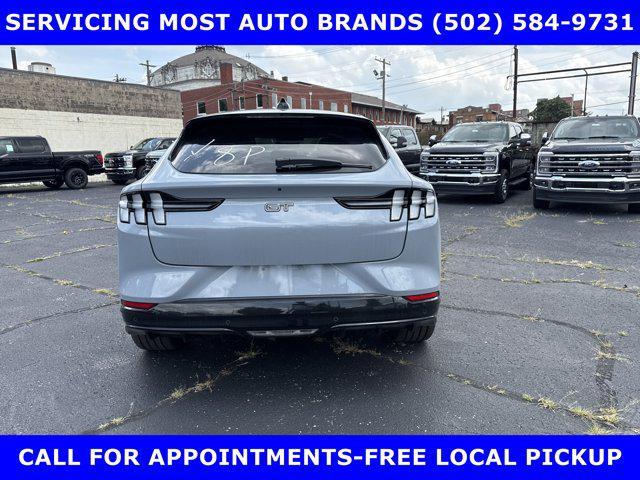 Photo of 2025 Glacier Gray Metallic TriCoat Ford Mustang Mach-E