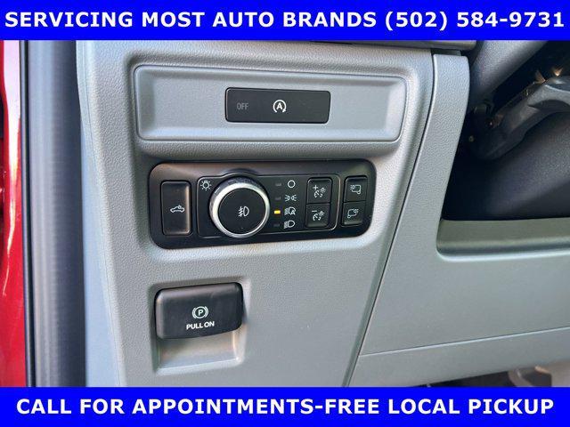 Photo of 2025 Rapid Red Metallic Tinted Clearcoat Ford F-150