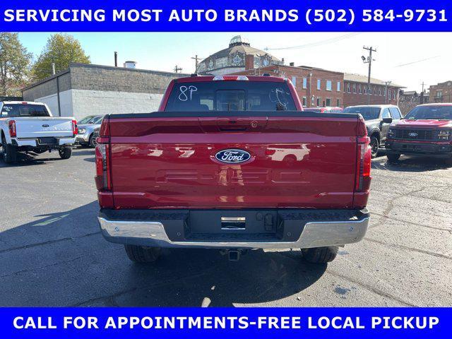 Photo of 2025 Rapid Red Metallic Tinted Clearcoat Ford F-150