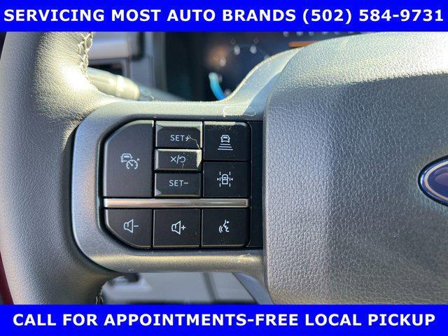 Photo of 2025 Rapid Red Metallic Tinted Clearcoat Ford F-150