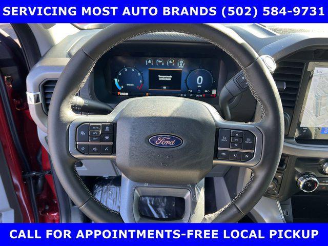 Photo of 2025 Rapid Red Metallic Tinted Clearcoat Ford F-150