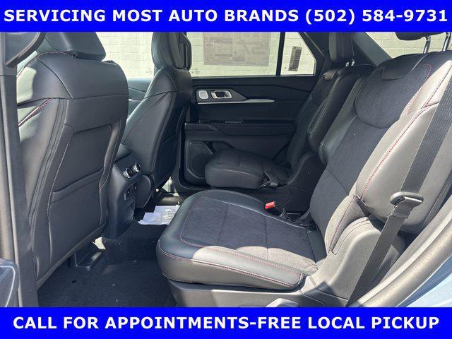 Photo of 2025 Vapor Blue Metallic Ford Explorer