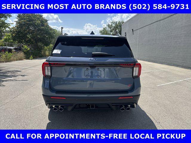 Photo of 2025 Vapor Blue Metallic Ford Explorer
