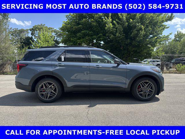 Photo of 2025 Vapor Blue Metallic Ford Explorer