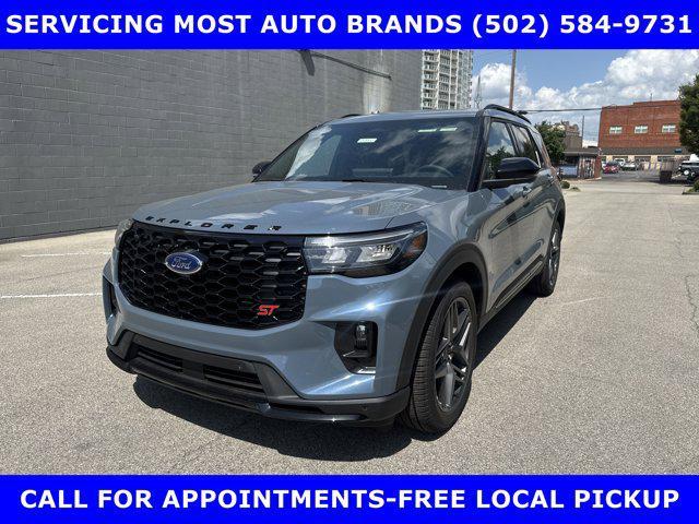 Photo of 2025 Vapor Blue Metallic Ford Explorer
