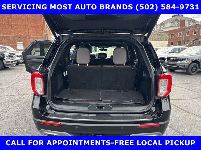 Photo of 2020 Agate Black Metallic Ford Explorer