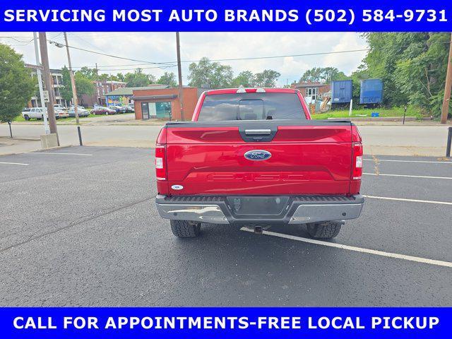 Photo of 2020 Rapid Red Metallic Tinted Clearcoat Ford F-150