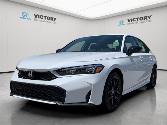 Photo of 2025 Platinum Honda Civic Hybrid