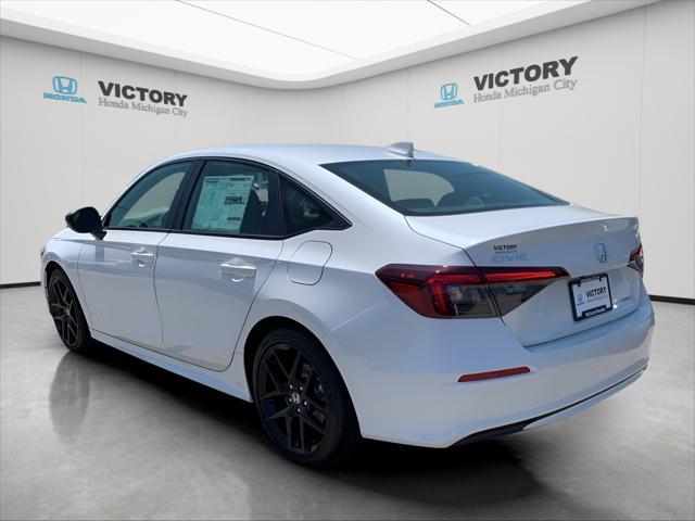 Photo of 2025 Platinum Honda Civic Hybrid
