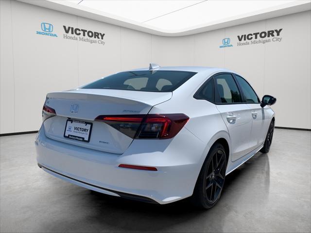 Photo of 2025 Platinum Honda Civic Hybrid