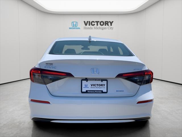 Photo of 2025 Platinum Honda Civic Hybrid
