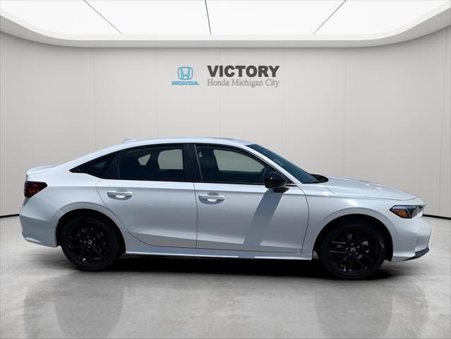 Photo of 2025 Platinum Honda Civic Hybrid