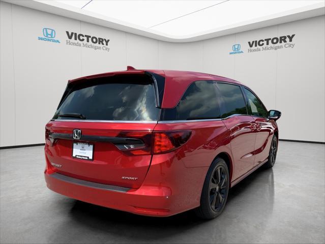 Photo of 2023 Radiant Red Metallic II Honda Odyssey
