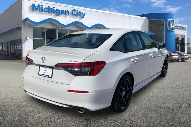 Photo of 2023 Platinum White Pearl Honda Civic