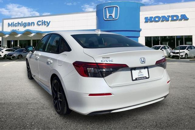 Photo of 2023 Platinum White Pearl Honda Civic