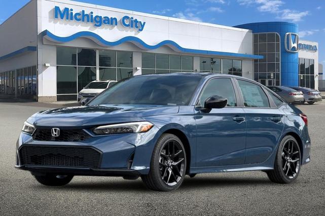 Photo of 2026 Blue Lagoon Pearl Honda Civic Hybrid