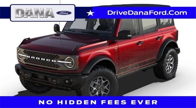 Photo of 2025 Ruby Red Metallic Tinted Clearcoat Ford Bronco