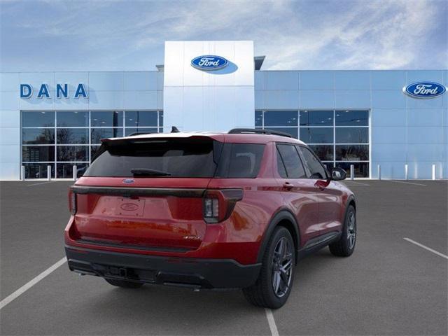 Photo of 2025 Rapid Red Metallic Tinted Clearcoat Ford Explorer
