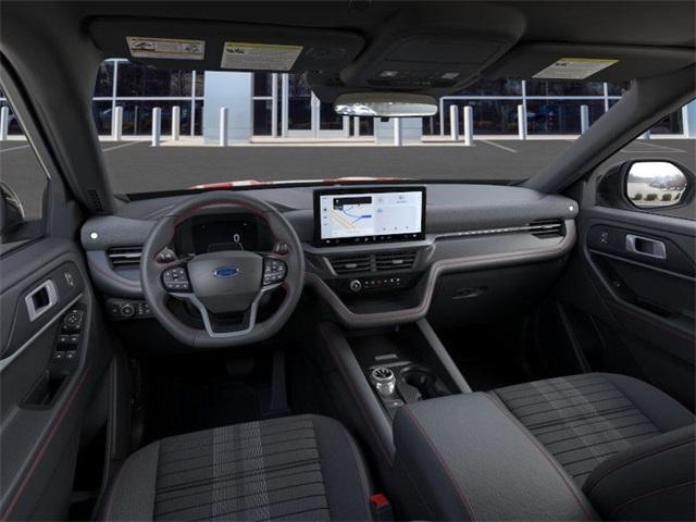 Photo of 2025 Rapid Red Metallic Tinted Clearcoat Ford Explorer