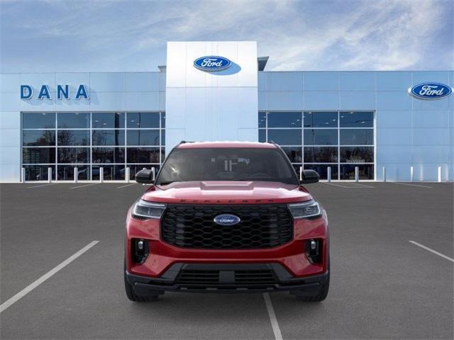 Photo of 2025 Rapid Red Metallic Tinted Clearcoat Ford Explorer