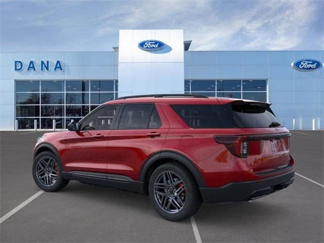 Photo of 2025 Rapid Red Metallic Tinted Clearcoat Ford Explorer