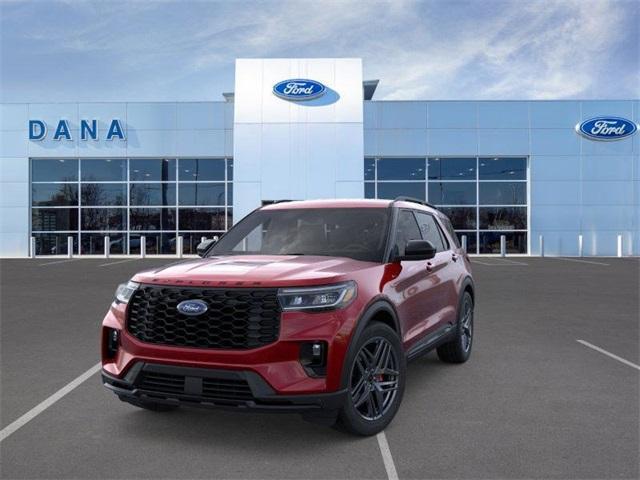 Photo of 2025 Rapid Red Metallic Tinted Clearcoat Ford Explorer