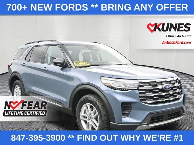 Photo of 2025 Vapor Blue Ford Explorer