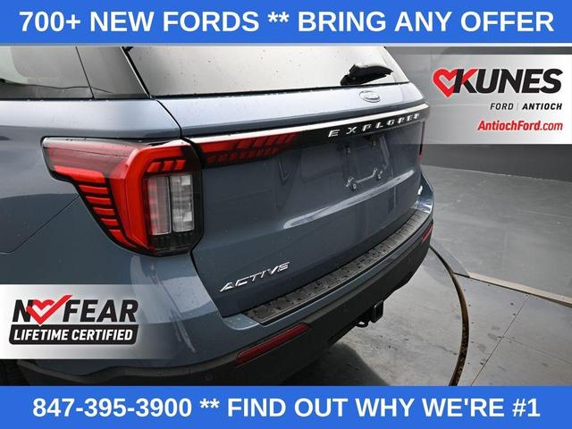 Photo of 2025 Vapor Blue Ford Explorer