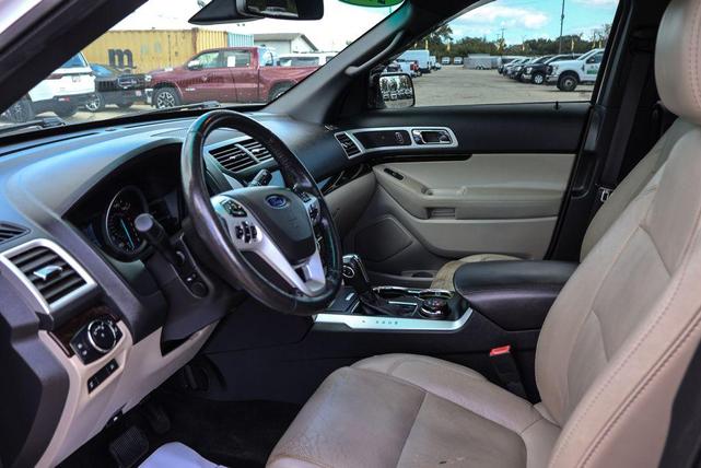 Photo of 2015 White Platinum Clearcoat Metallic Ford Explorer