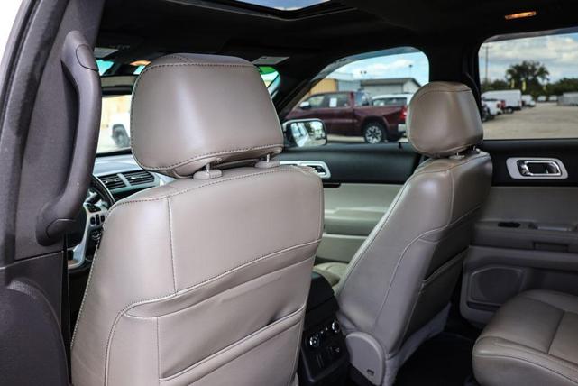 Photo of 2015 White Platinum Clearcoat Metallic Ford Explorer