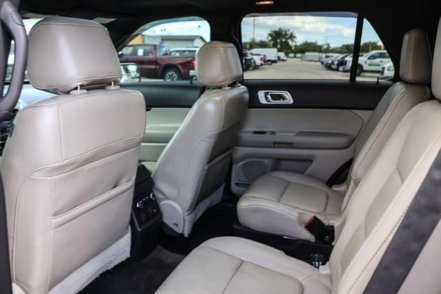 Photo of 2015 White Platinum Clearcoat Metallic Ford Explorer