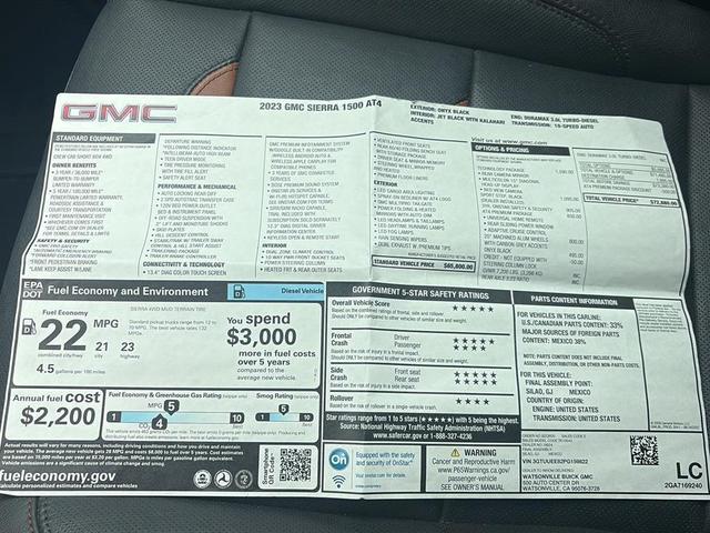 Photo of 2023 Onyx Black GMC Sierra 1500