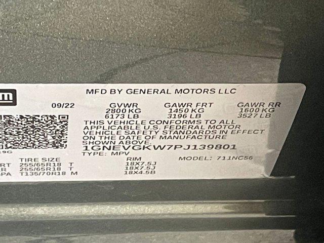 Photo of 2023 Silver Sage Metallic Chevrolet Traverse