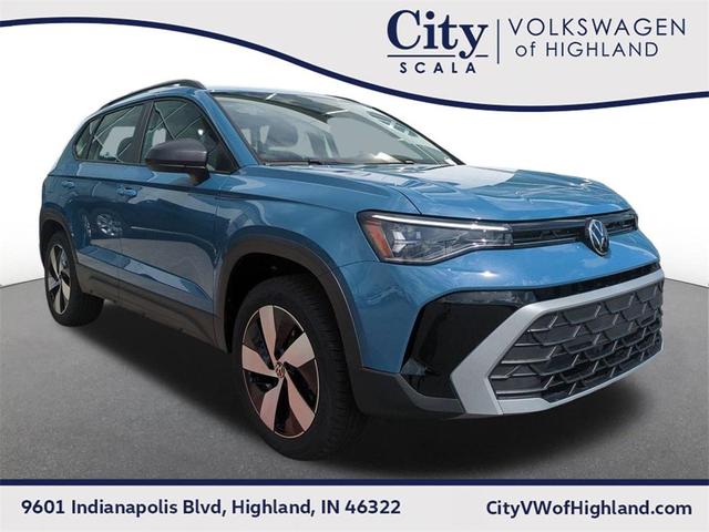 Photo of 2025 Monterey Blue Pearl Volkswagen Taos
