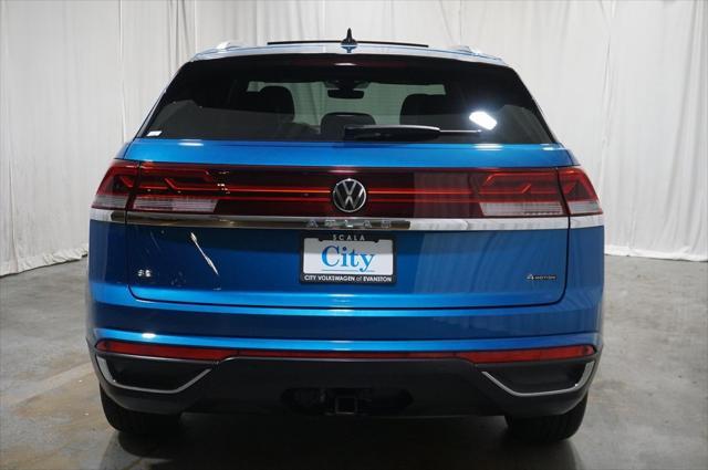 Photo of 2024 Kingfisher Blue Metallic Volkswagen Atlas Cross Sport