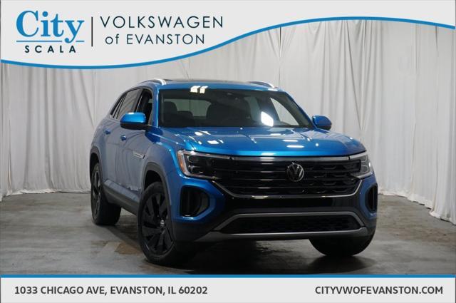 Photo of 2024 Kingfisher Blue Metallic Volkswagen Atlas Cross Sport